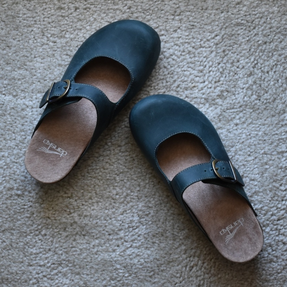 Dansko Martina mules - dark teal